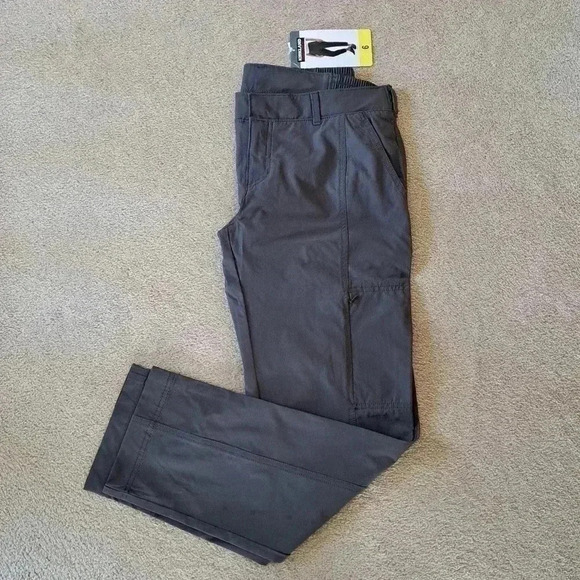 NWT Kirkland Signature Ladies Travel Pant Steel Grey Size 6 Ankle Length - Picture 12 of 12